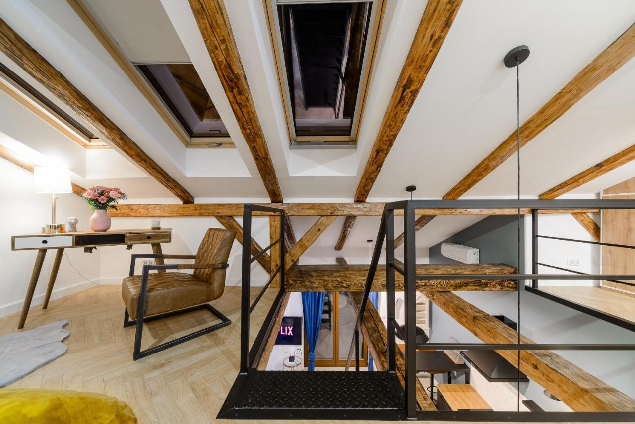 Lumina 2-Level Apartment With Balcony Лодз Екстериор снимка